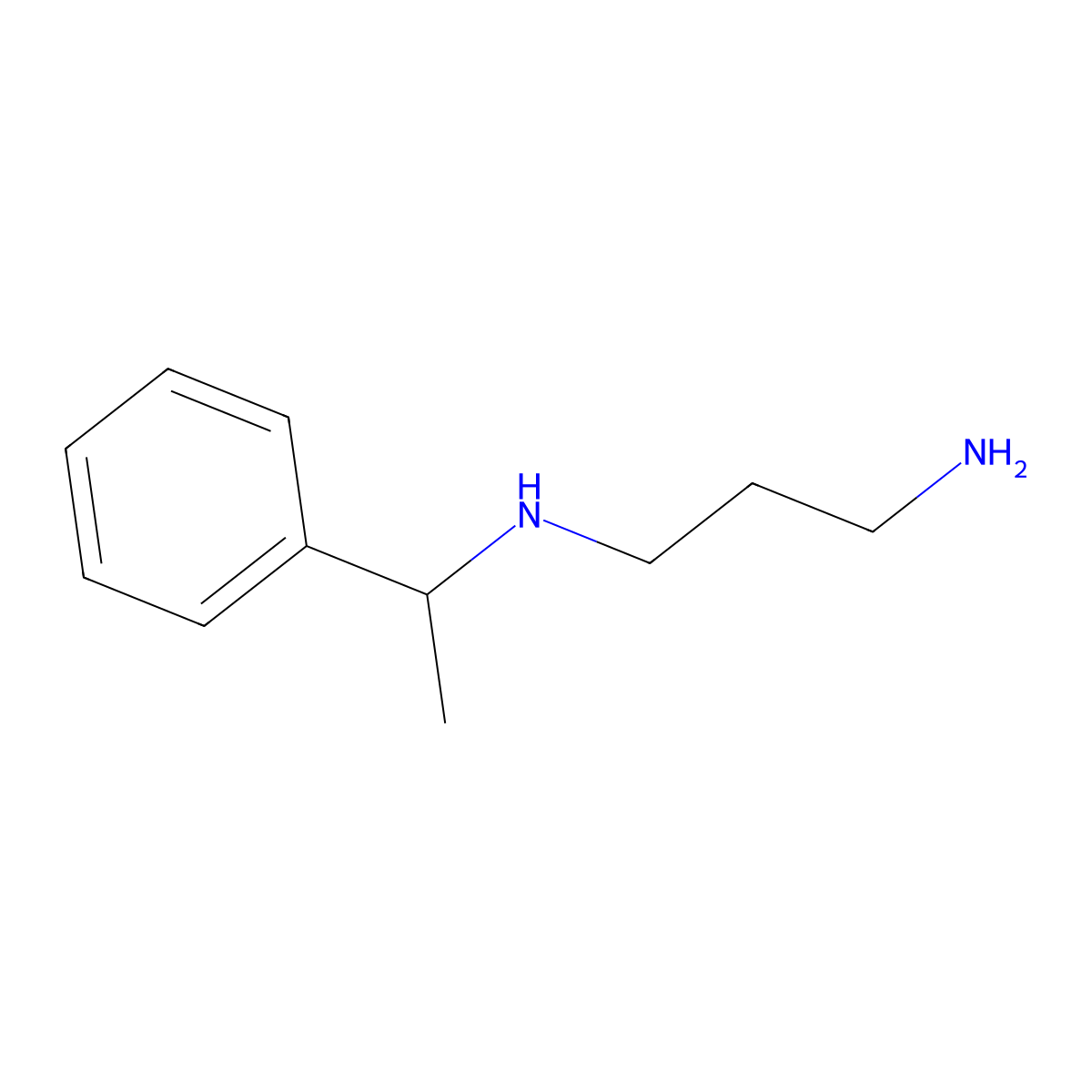 N1-(1-Phenylethyl)-1,3-propanediamine molecular structure, CAS 52198-66-0