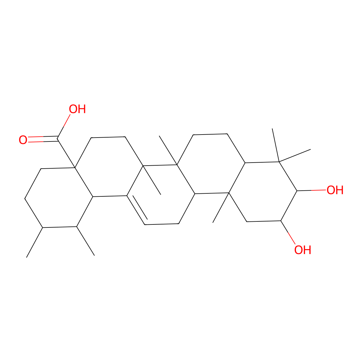 Pygenic Acid A molecular structure, CAS 52213-27-1