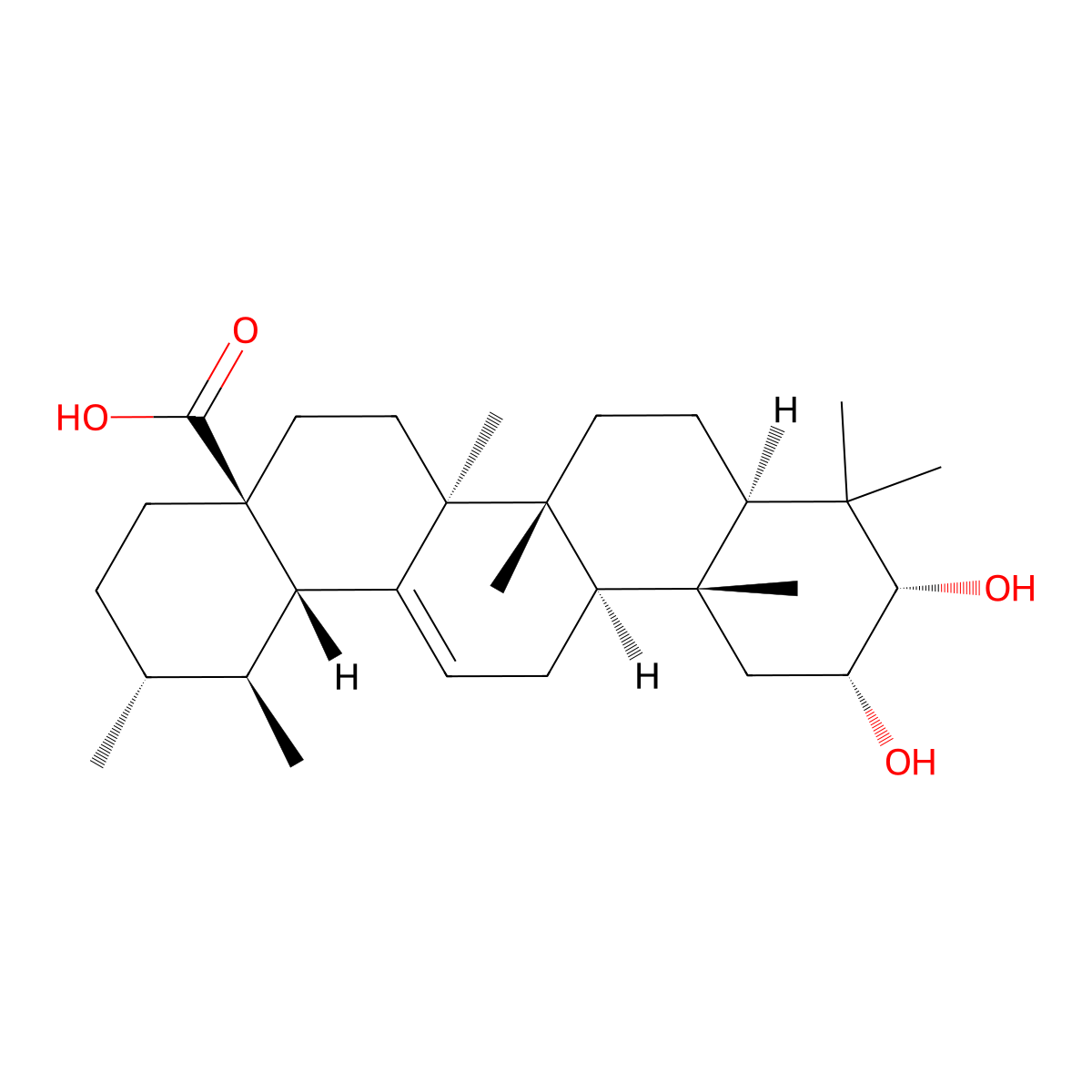 Pygenic Acid A molecular structure, CAS 52213-27-1