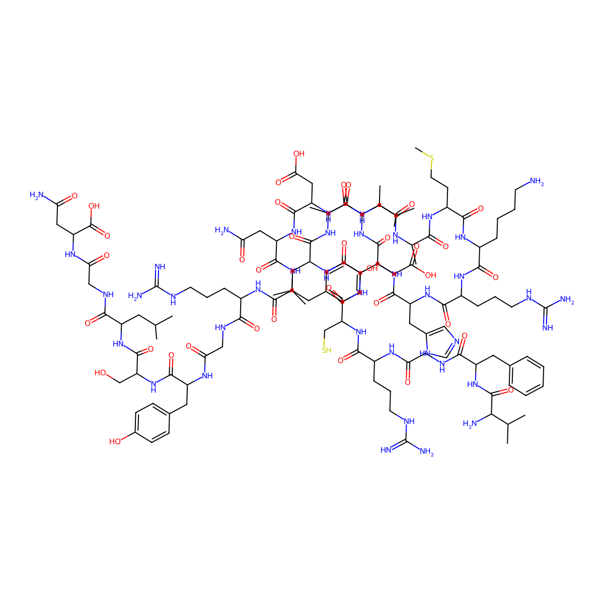 Lysozyme Hydrochloride molecular structure, CAS 52219-07-5