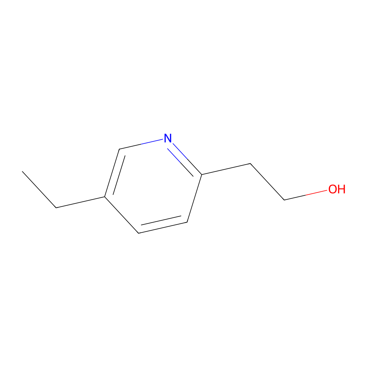 5-Ethyl-2-pyridineethanol molecular structure, CAS 5223-06-3