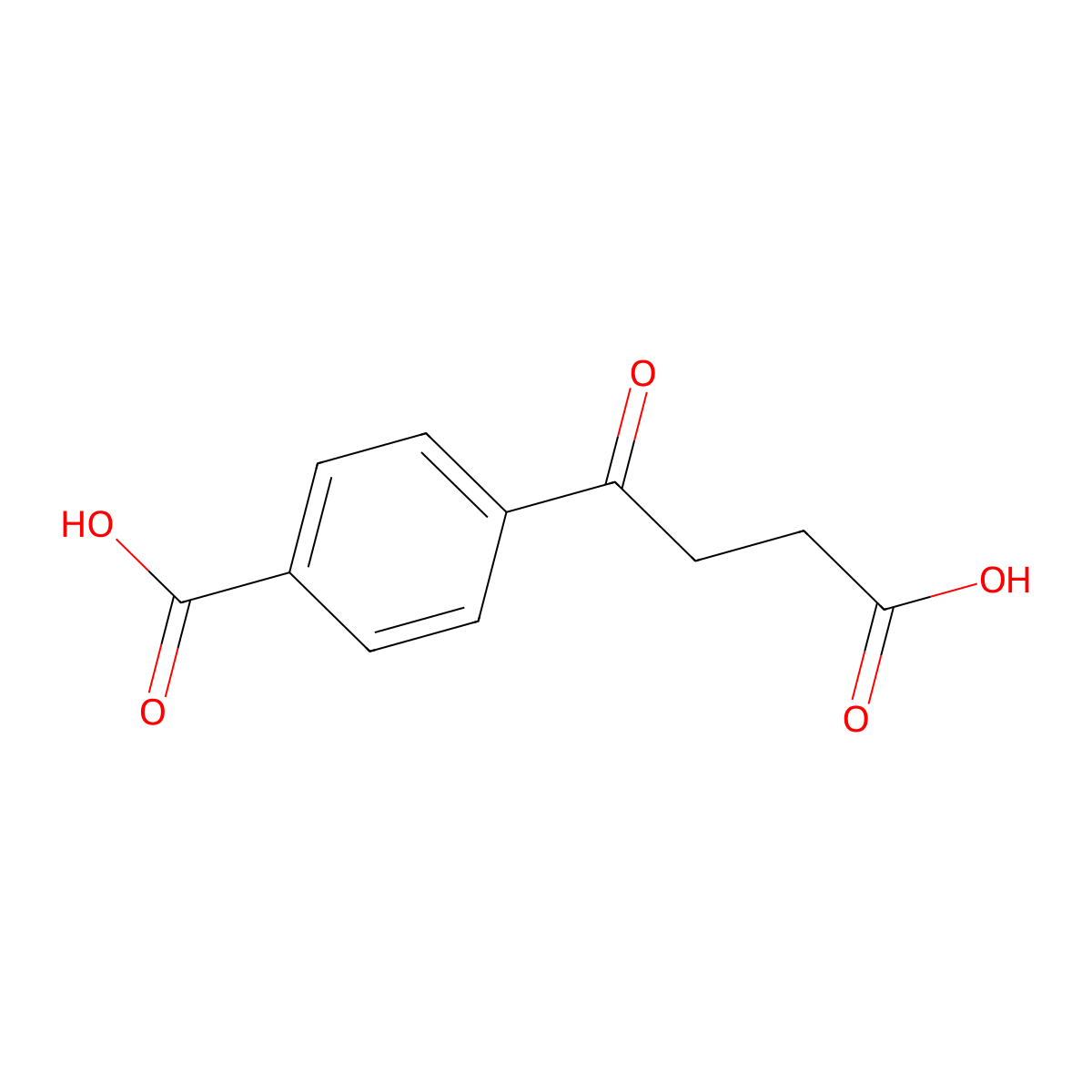 4-(3-Carboxypropanoyl)benzoic acid molecular structure, CAS 52240-16-1