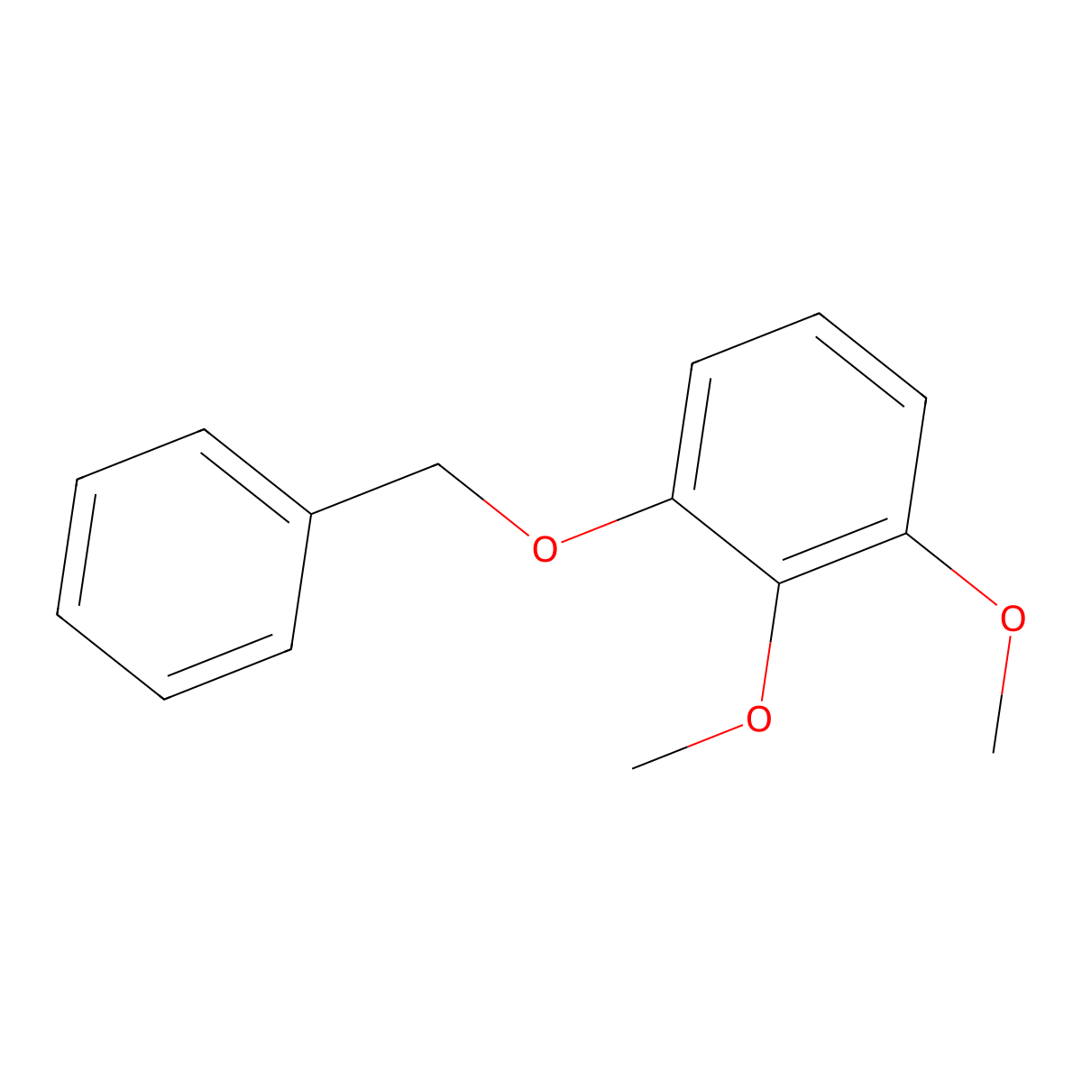 1-(Benzyloxy)-2,3-dimethoxybenzene molecular structure, CAS 52249-83-9