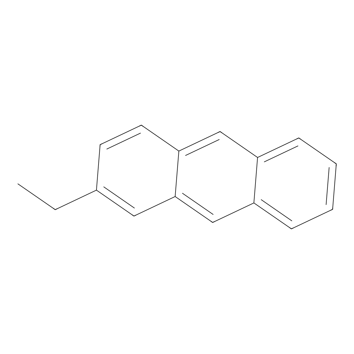 2-Ethylanthracene molecular structure, CAS 52251-71-5