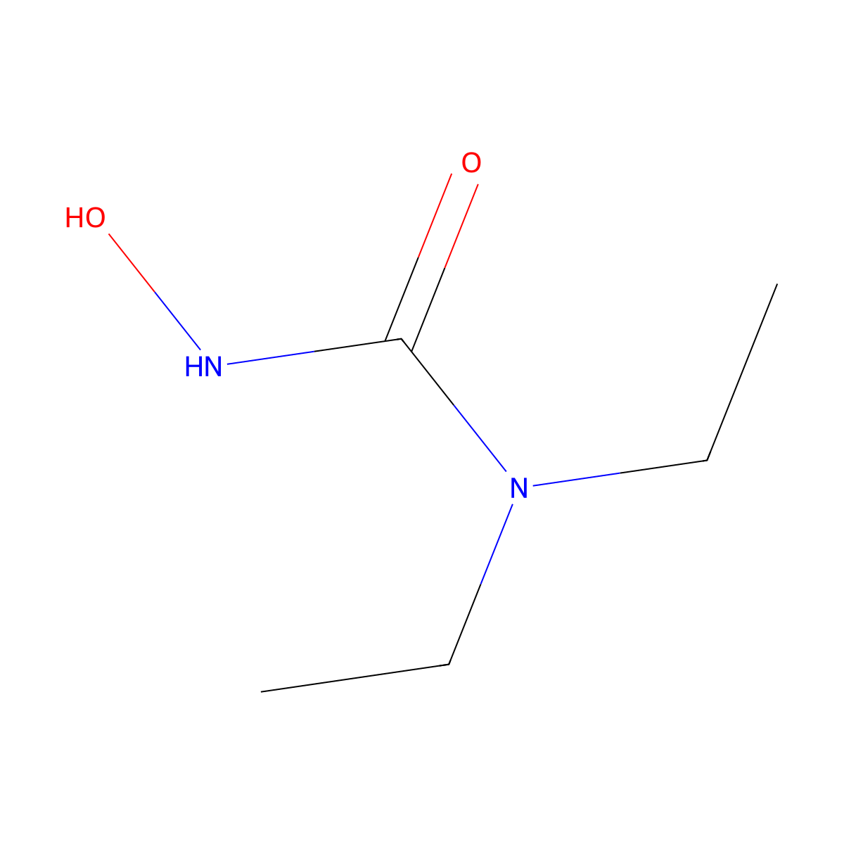 1,1-Diethyl-3-hydroxyurea molecular structure, CAS 52253-30-2