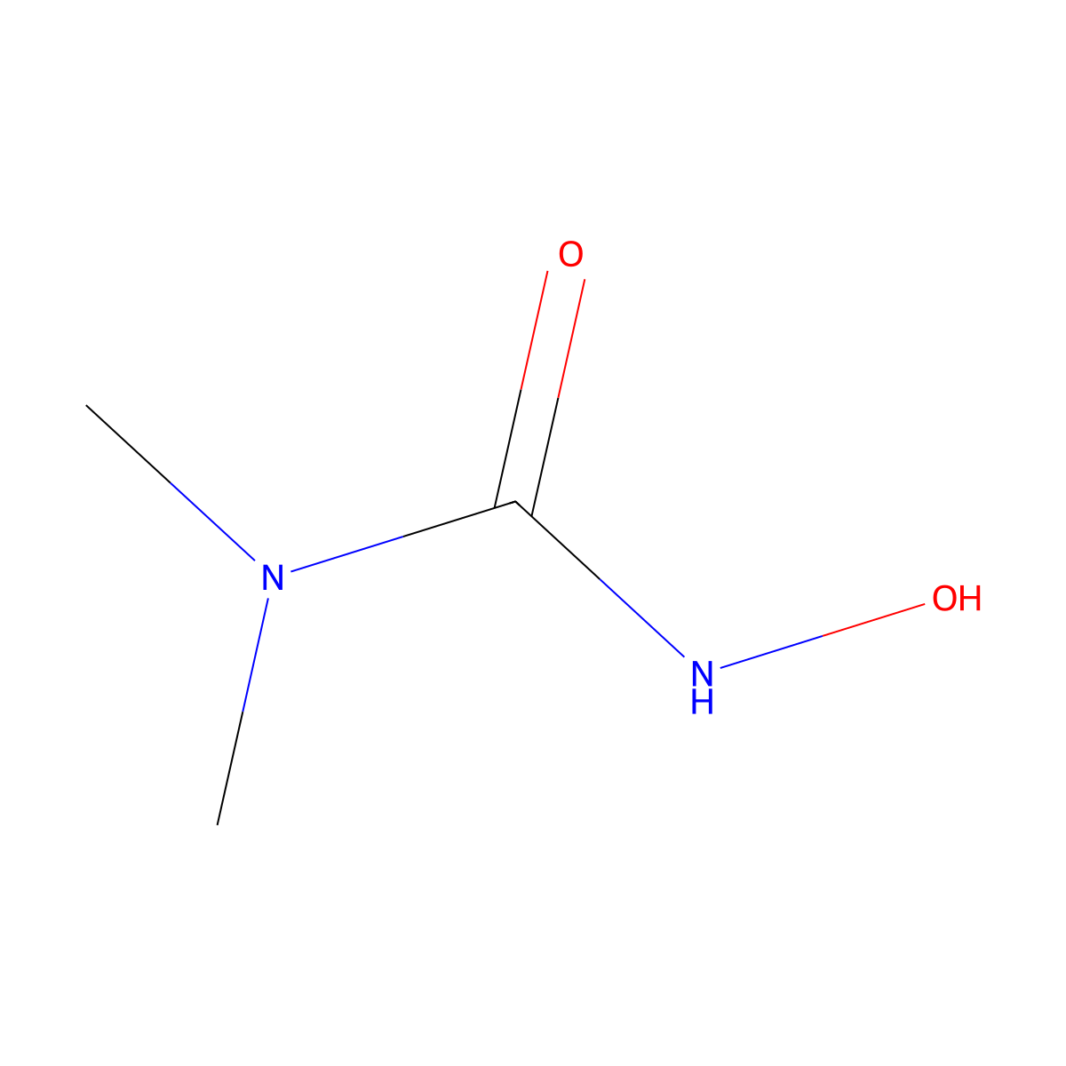 3-Hydroxy-1,1-dimethylurea molecular structure, CAS 52253-32-4