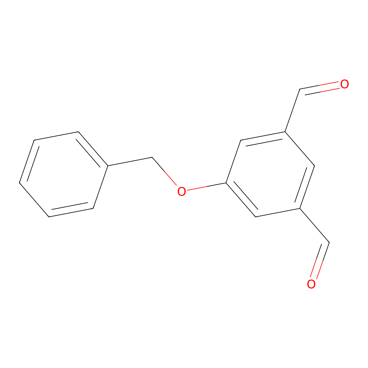 5-(Benzyloxy)isophthalaldehyde molecular structure, CAS 522609-24-1