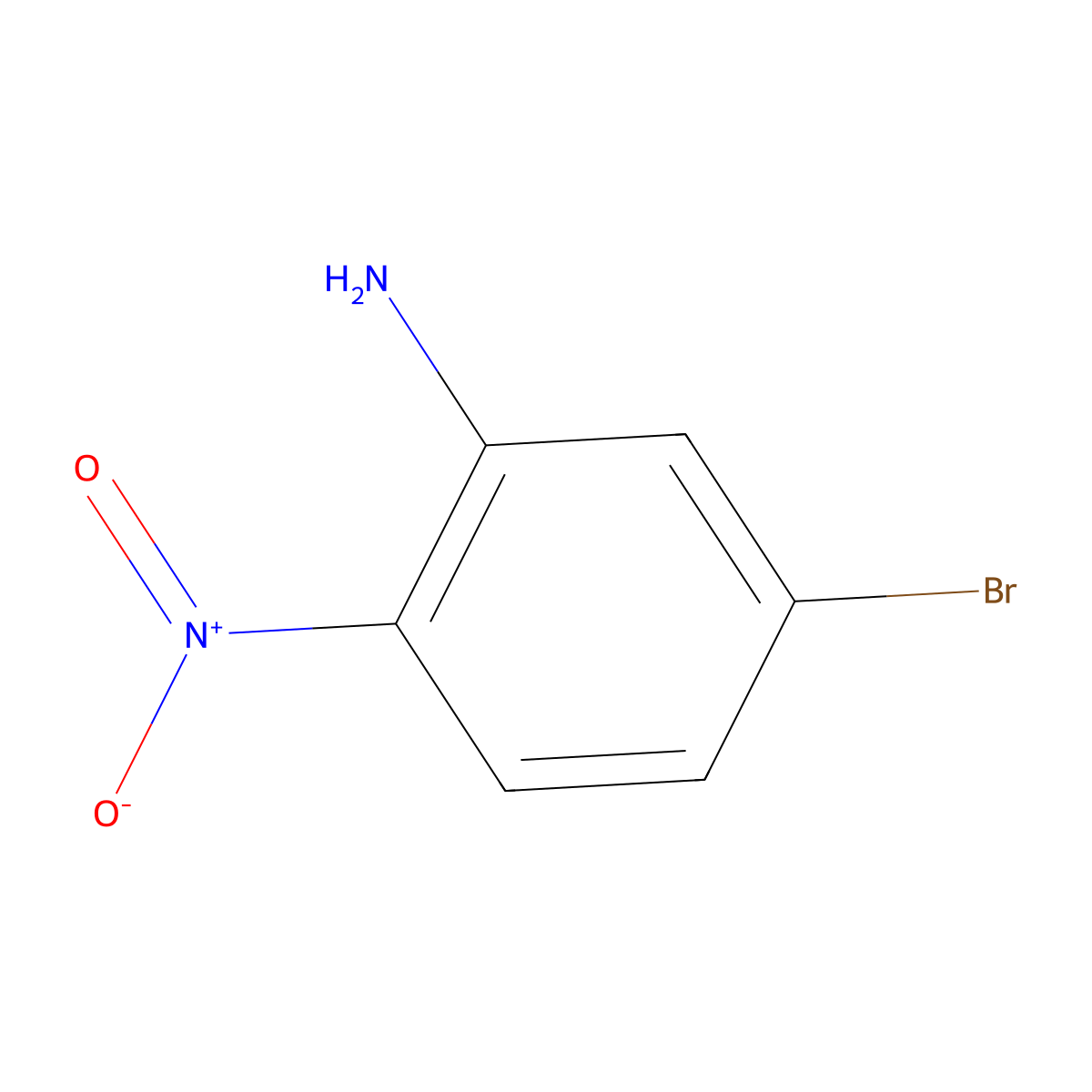 5-Bromo-2-nitroaniline molecular structure, CAS 5228-61-5