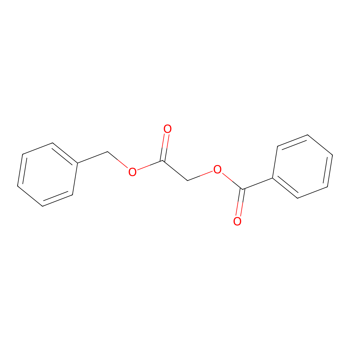 2-(Benzyloxy)-2-oxoethyl benzoate molecular structure, CAS 52298-32-5