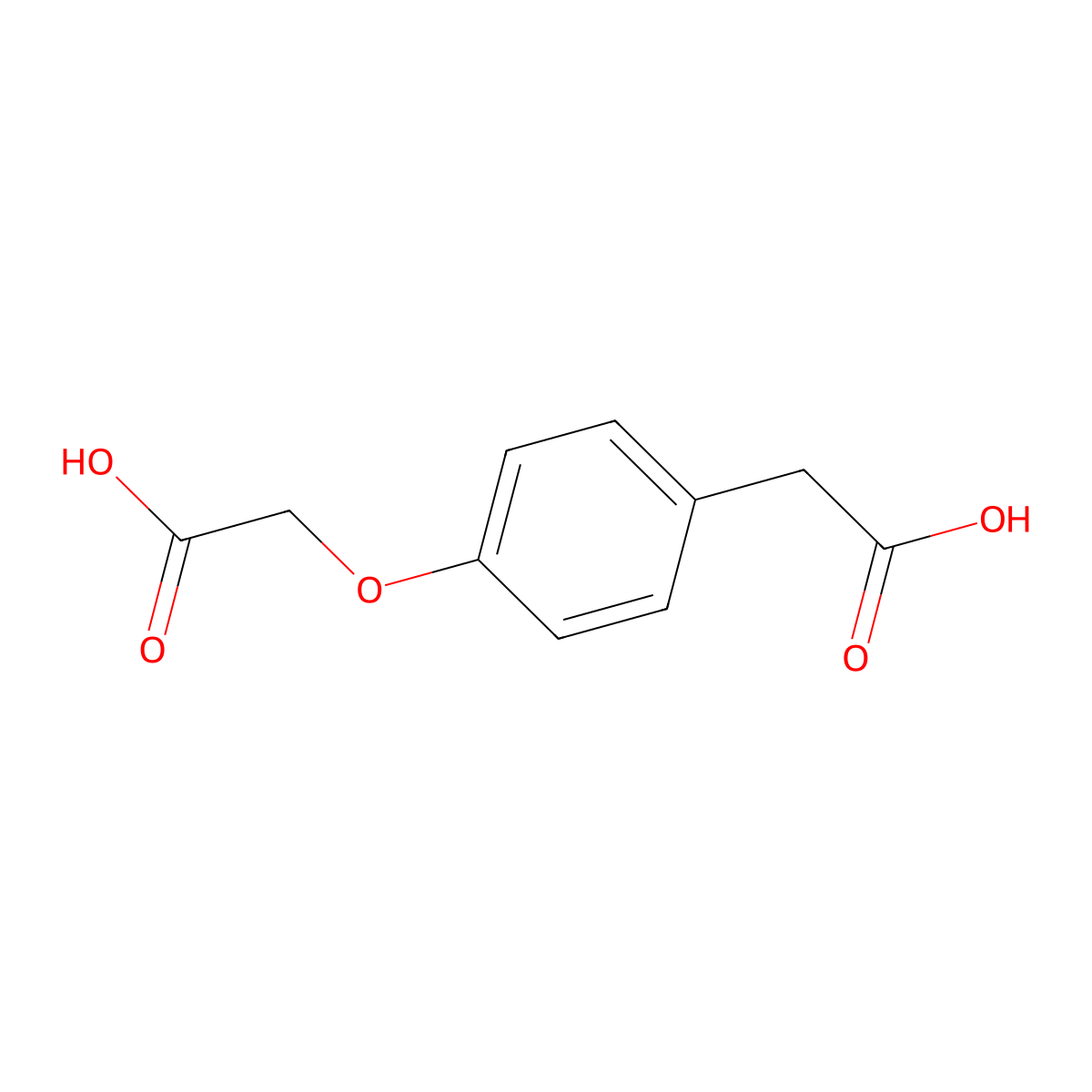 2-[4-(Carboxymethyl)phenoxy]acetic acid molecular structure, CAS 52299-08-8