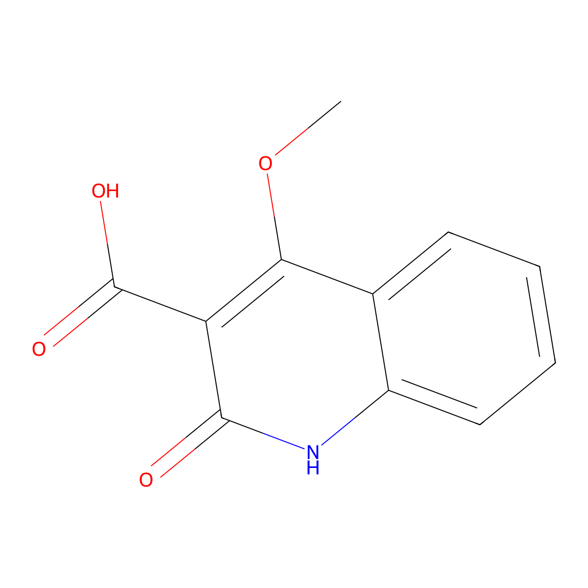 Dictamnic acid molecular structure, CAS 523-61-5
