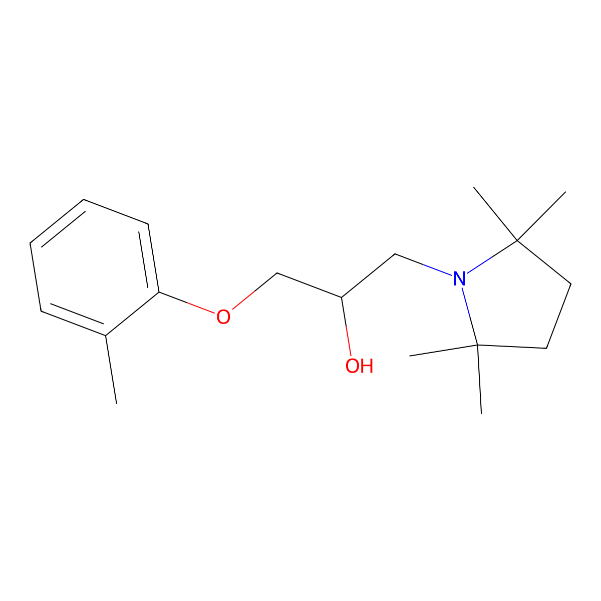 Lotucaine molecular structure, CAS 52304-85-5
