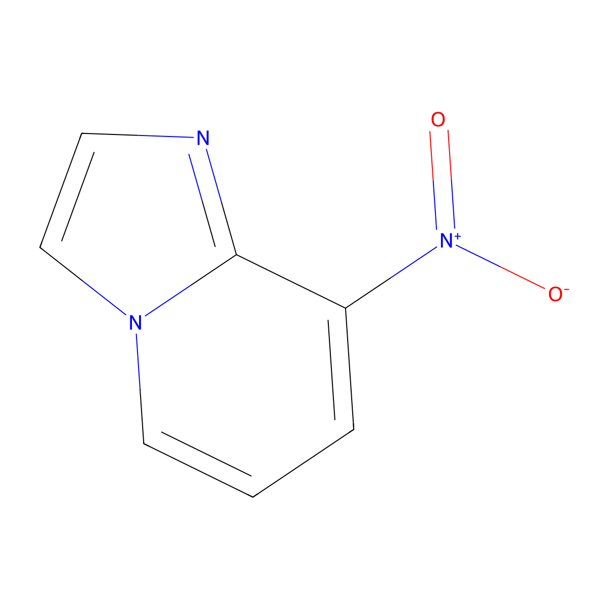 8-Nitroimidazo[1,2-a]pyridine molecular structure, CAS 52310-46-0