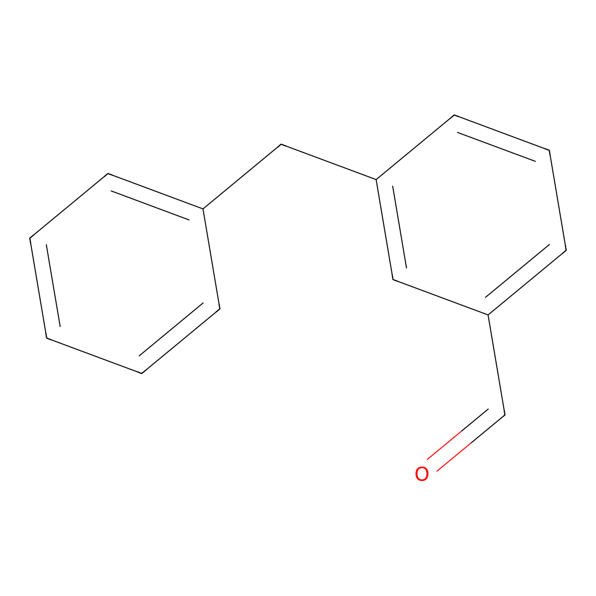 3-Benzylbenzaldehyde molecular structure, CAS 52315-08-9