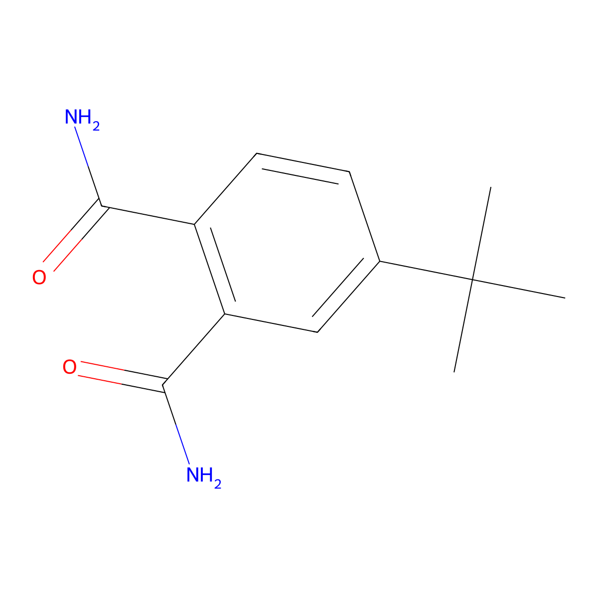 4-(tert-Butyl)phthalamide molecular structure, CAS 52319-96-7