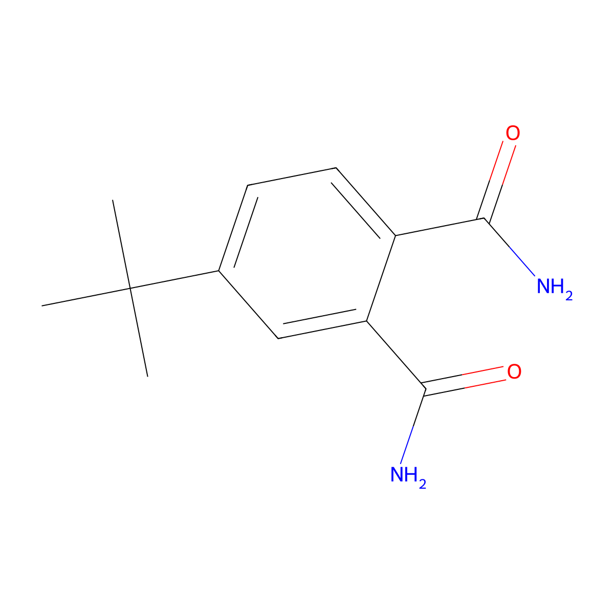 4-(tert-Butyl)phthalamide molecular structure, CAS 52319-96-7