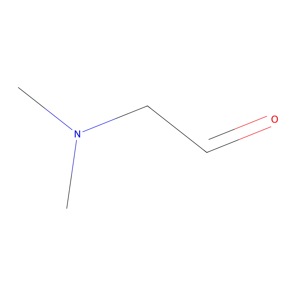 2-(Dimethylamino)acetaldehyde molecular structure, CAS 52334-92-6
