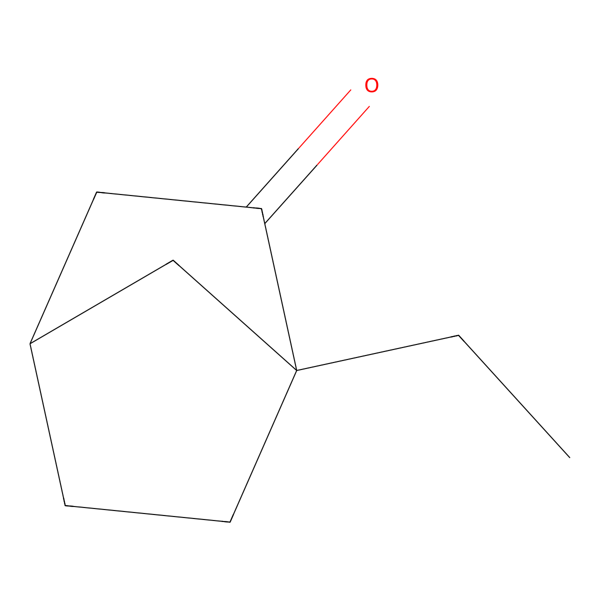1-Ethylbicyclo[2.2.1]heptan-2-one molecular structure, CAS 52352-87-1
