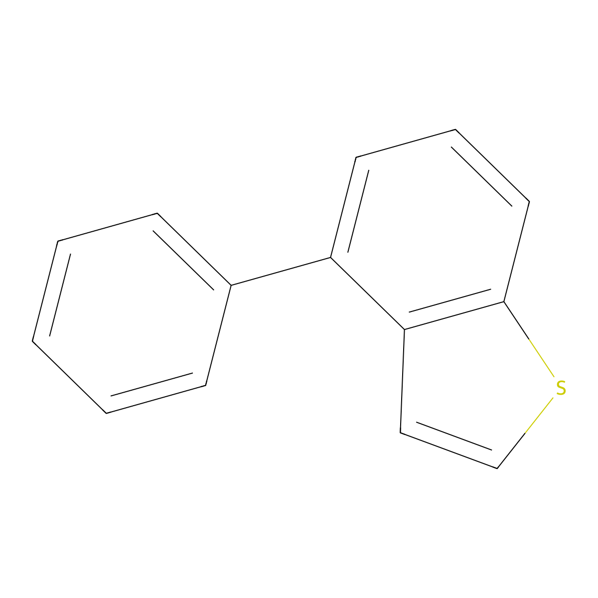 4-Phenylbenzo[b]thiophene molecular structure, CAS 52380-85-5