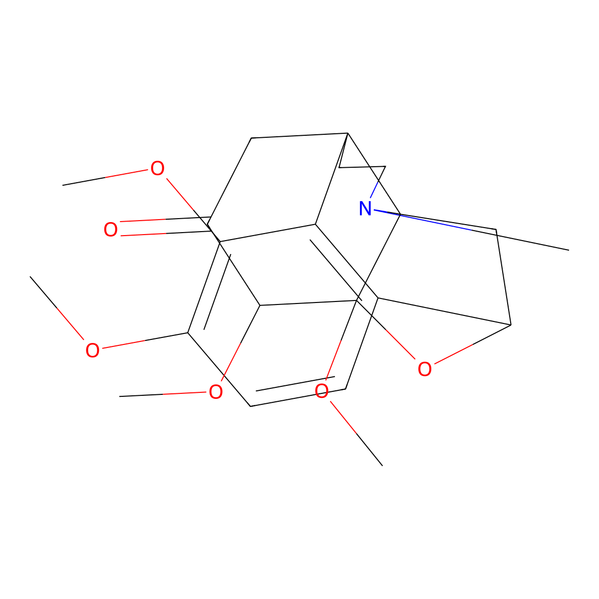 Stephamiersine molecular structure, CAS 52389-15-8