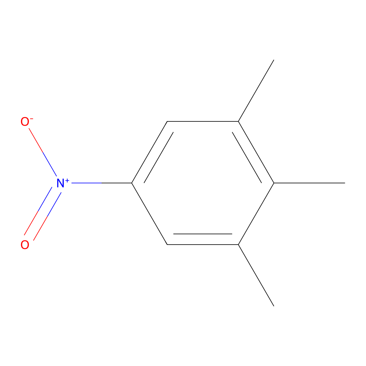 1,2,3-Trimethyl-5-nitrobenzene molecular structure, CAS 52414-95-6