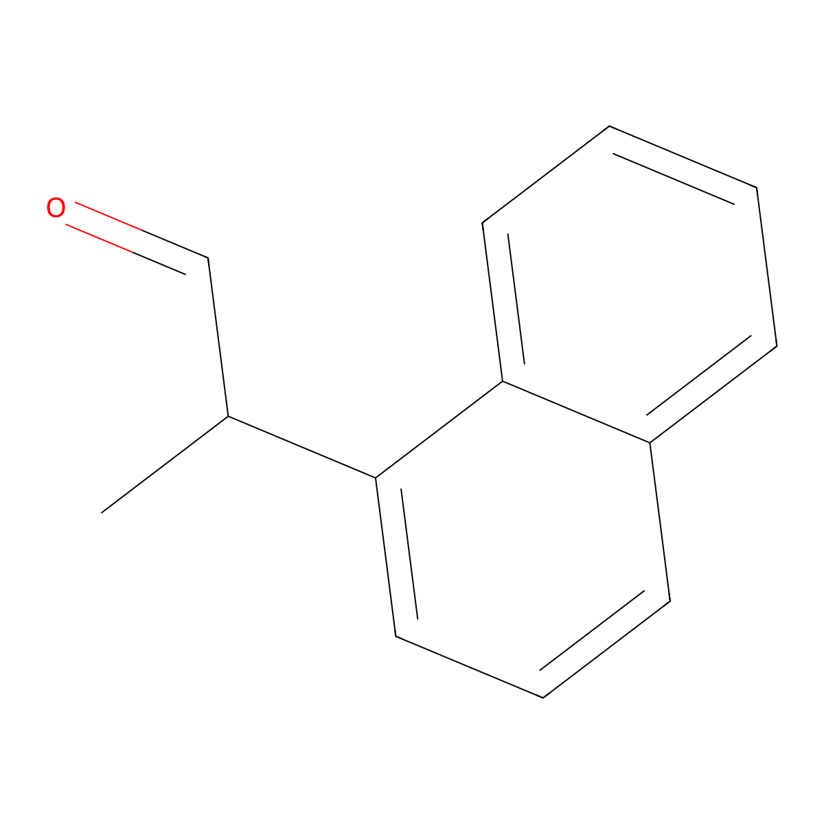 2-(Naphthalen-1-yl)propanal molecular structure, CAS 52417-52-4
