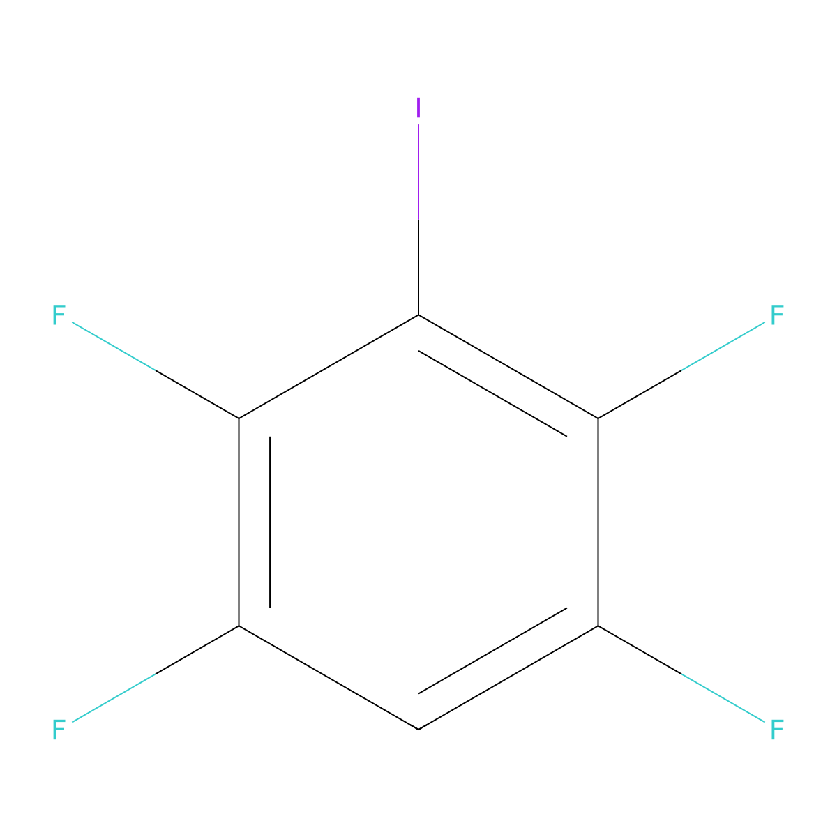 1-Iodo-4H-tetrafluorobenzene molecular structure, CAS 5243-24-3