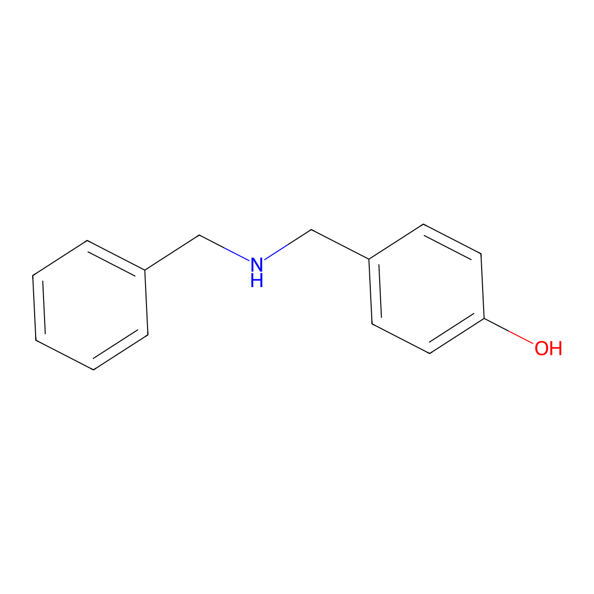 4-[(Benzylamino)methyl]phenol molecular structure, CAS 52447-51-5