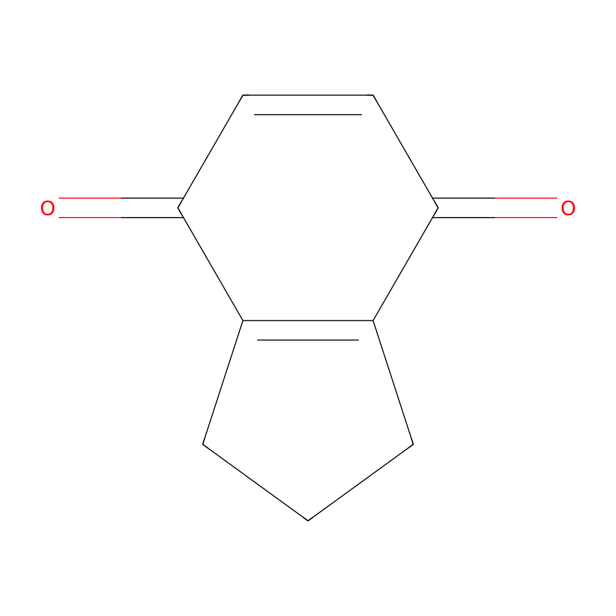 2,3-dihydro-1H-indene-4,7-dione molecular structure, CAS 52457-34-8