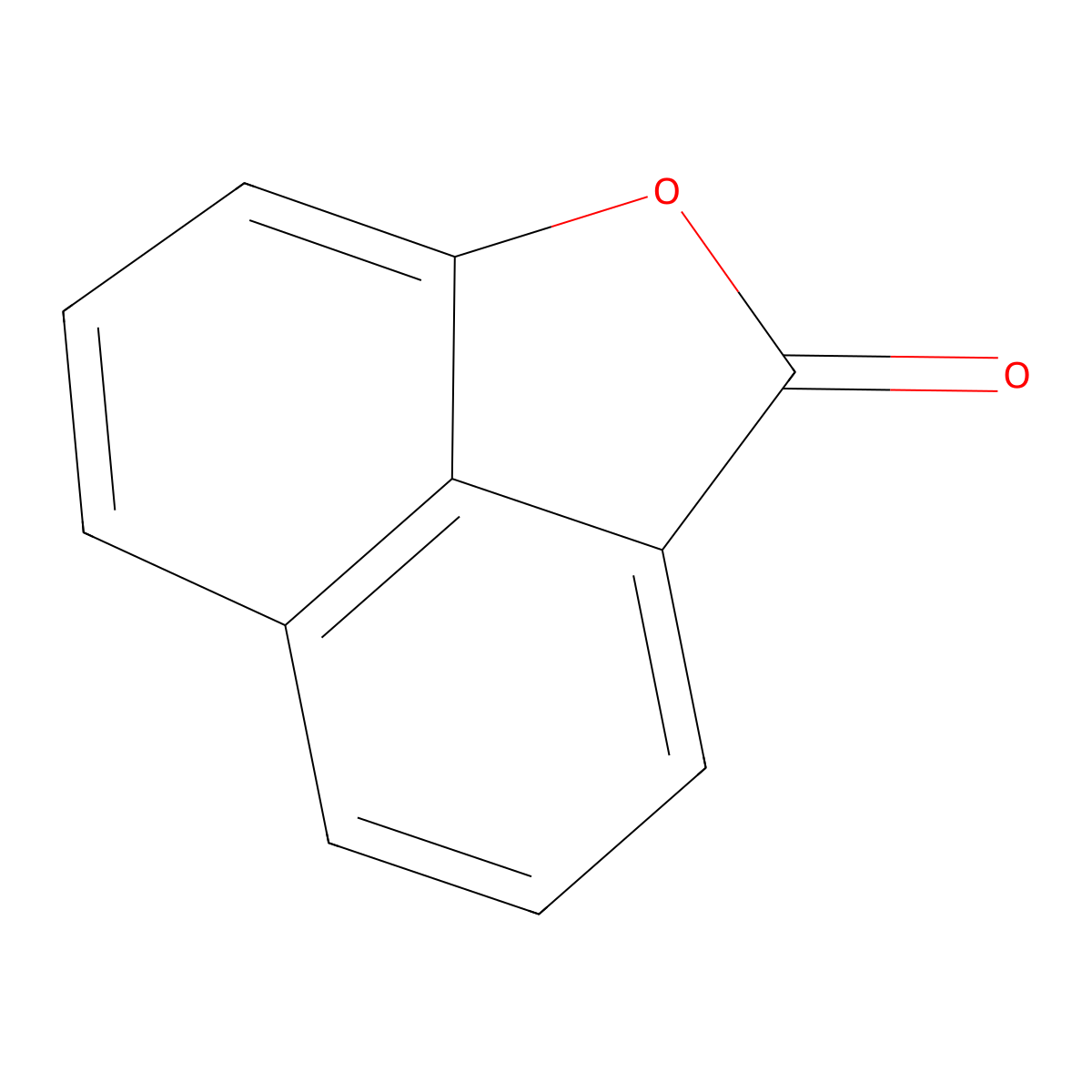 2H-Naphtho[1,8-bc]furan-2-one molecular structure, CAS 5247-85-8