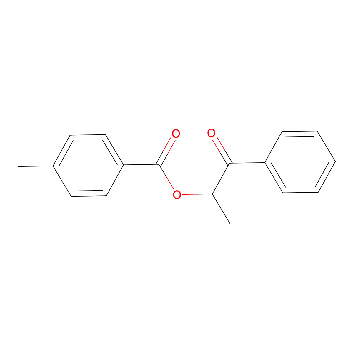 1-Oxo-1-phenylpropan-2-yl 4-methylbenzoate molecular structure, CAS 524727-31-9