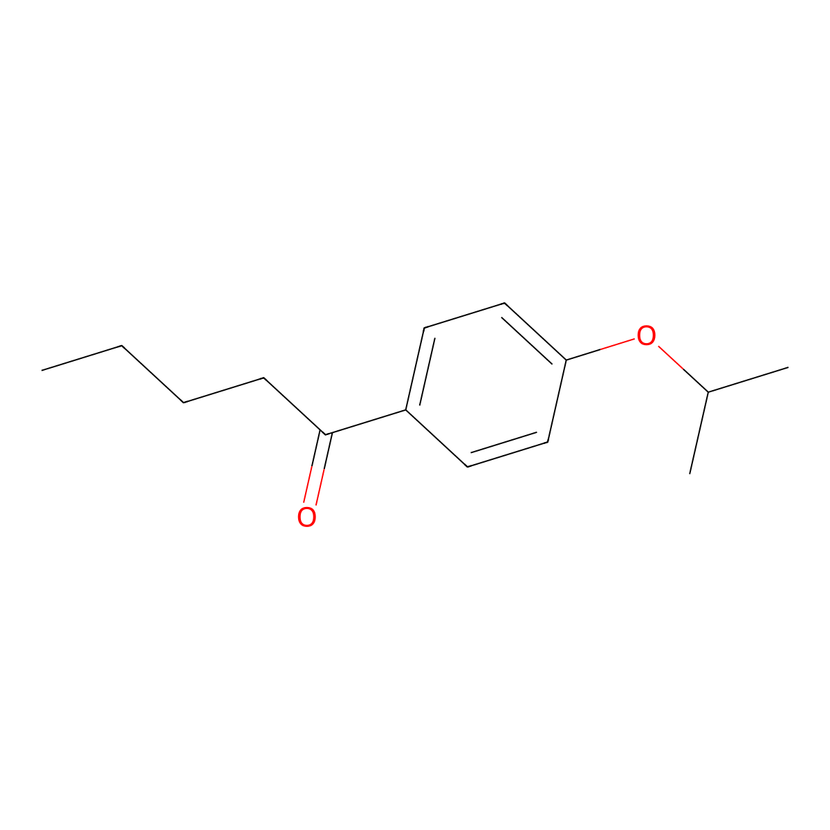 1-(4-Isopropoxyphenyl)pentan-1-one molecular structure, CAS 524732-42-1