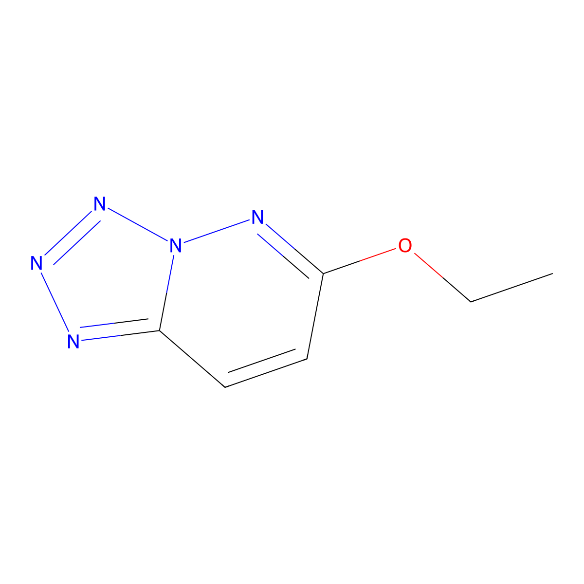 6-Ethoxytetrazolo[1,5-b]pyridazine molecular structure, CAS 52476-76-3