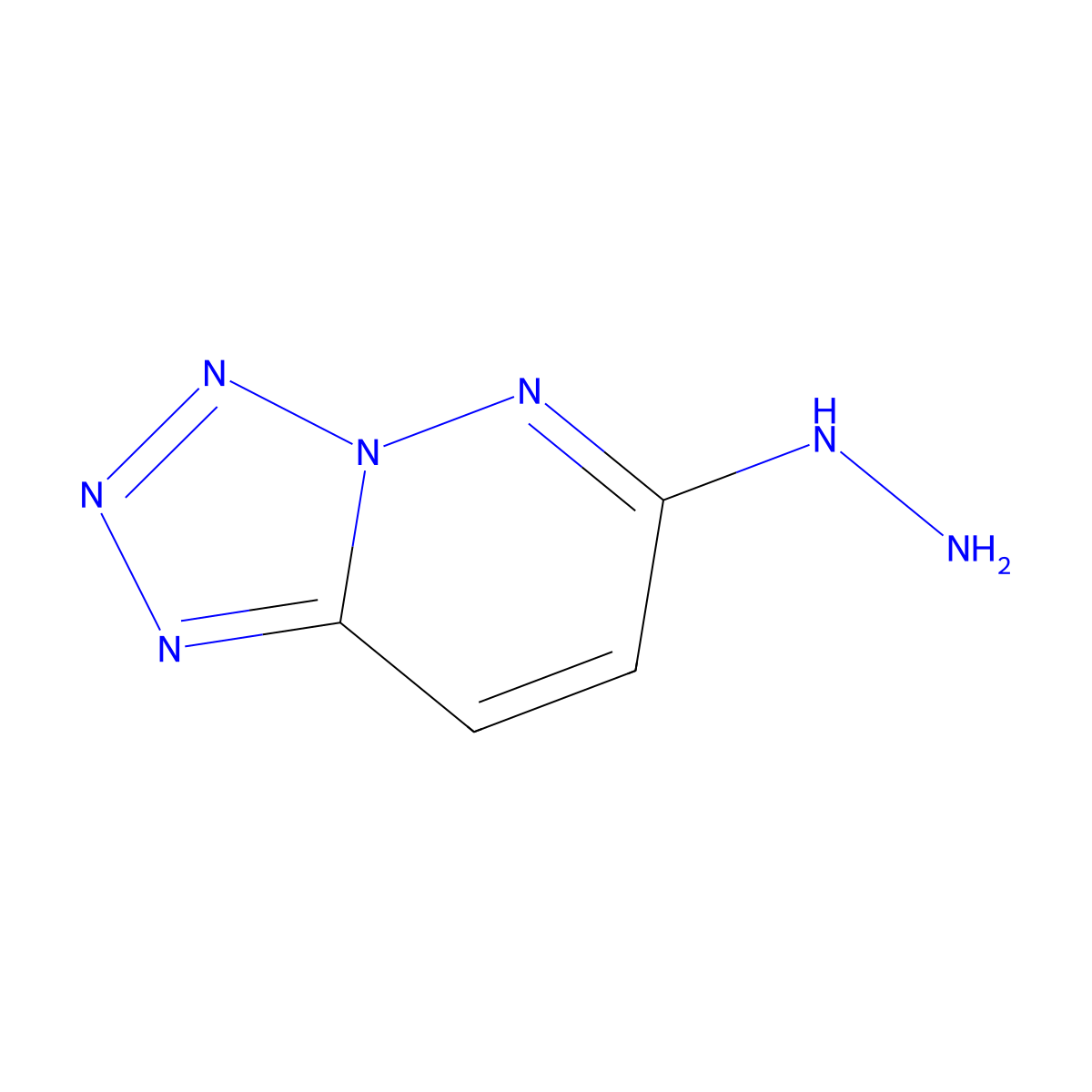 6-Hydrazinyltetrazolo[1,5-b]pyridazine molecular structure, CAS 52476-90-1