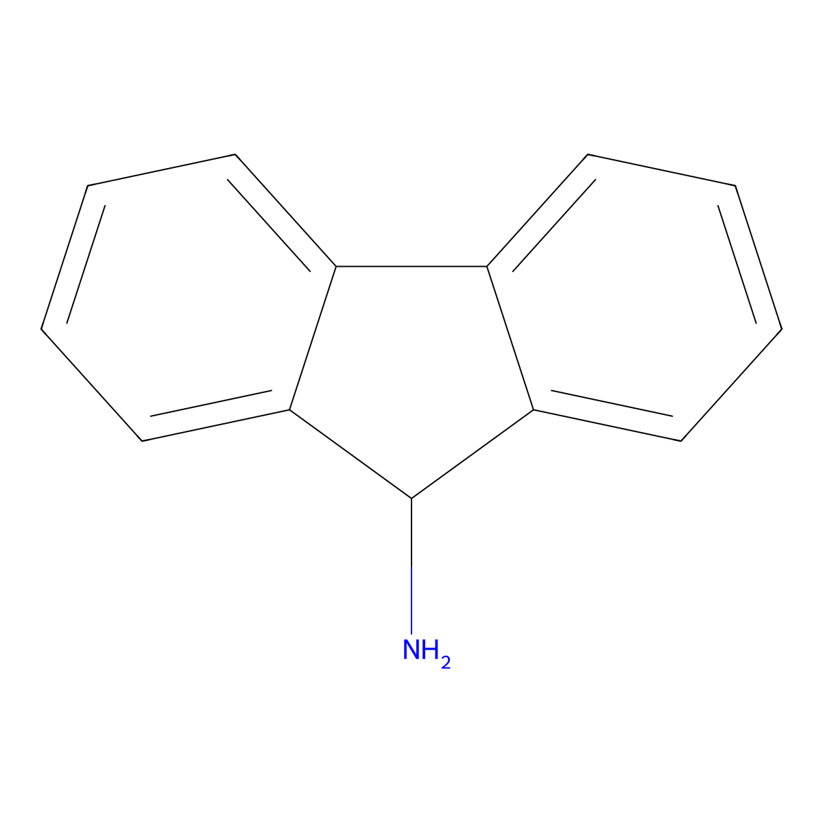 Fluoren-9-amine molecular structure, CAS 525-03-1
