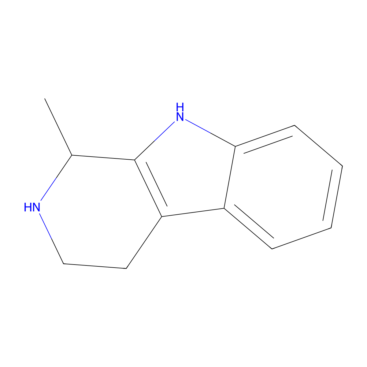 Calligonine molecular structure, CAS 525-40-6