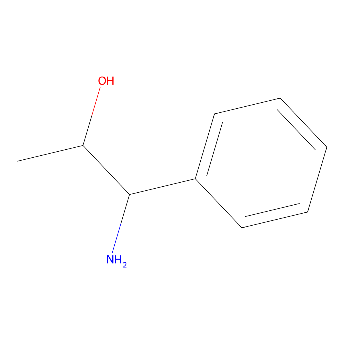 1-Amino-1-phenylpropan-2-ol molecular structure, CAS 52500-61-5