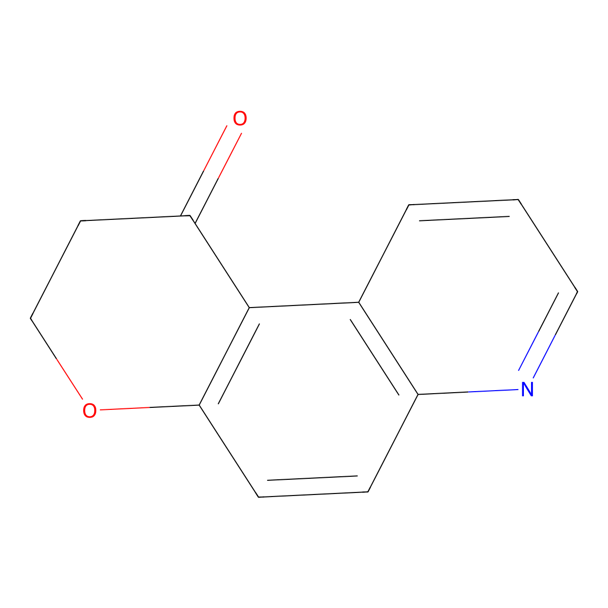 2,3-dihydro-1H-pyrano[3,2-f]quinolin-1-one molecular structure, CAS 5252-47-1
