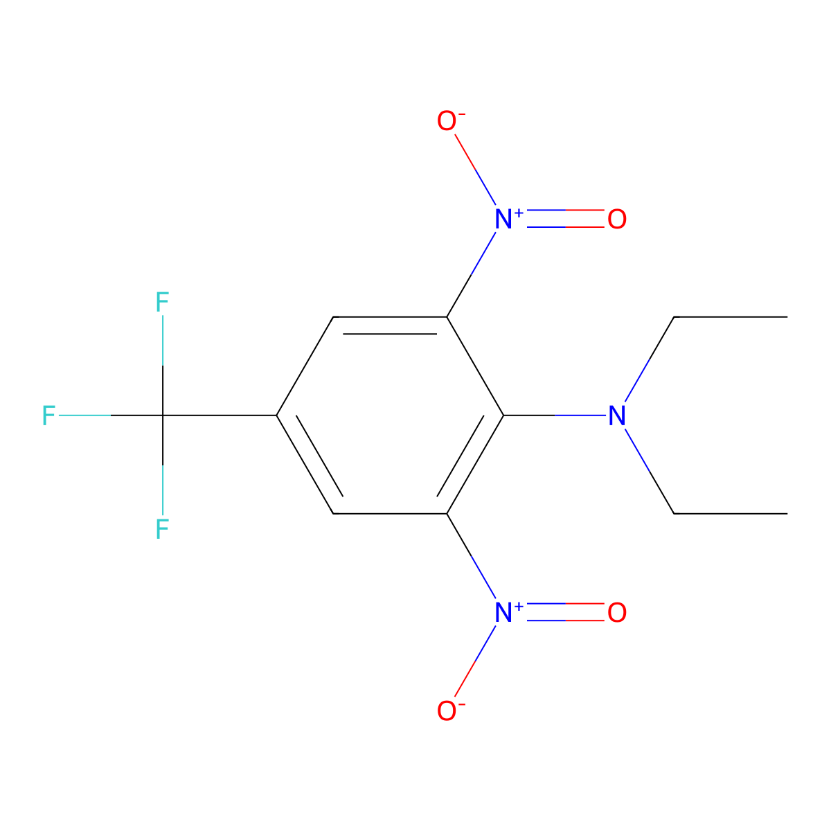 Nitrofor molecular structure, CAS 5254-27-3