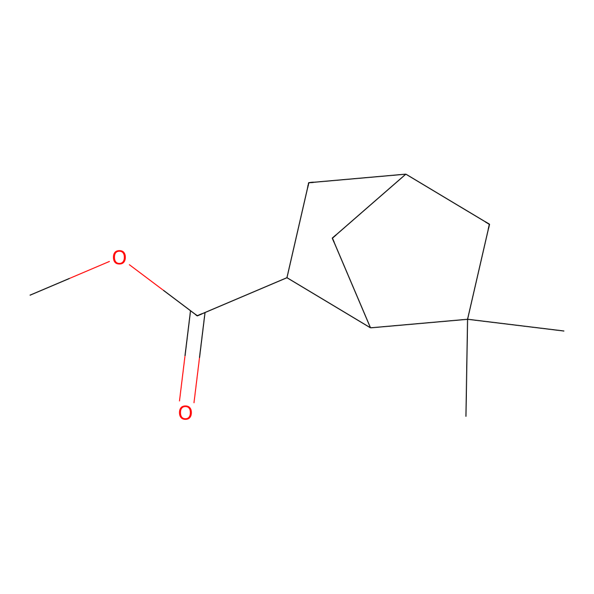 Bicyclo[2.2.1]heptane-2-carboxylic acid, 3,3-dimethyl-, methyl ester molecular structure, CAS 52557-97-8