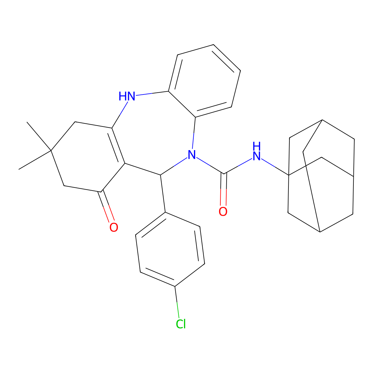 C32H36ClN3O2 molecular structure, CAS 525582-03-0