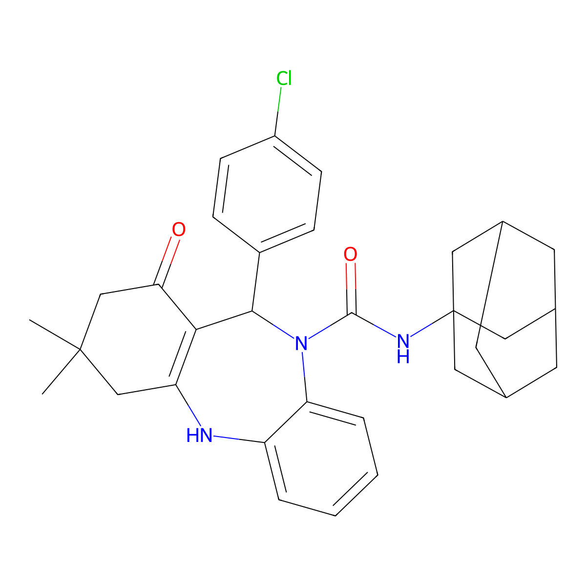 C32H36ClN3O2 molecular structure, CAS 525582-03-0