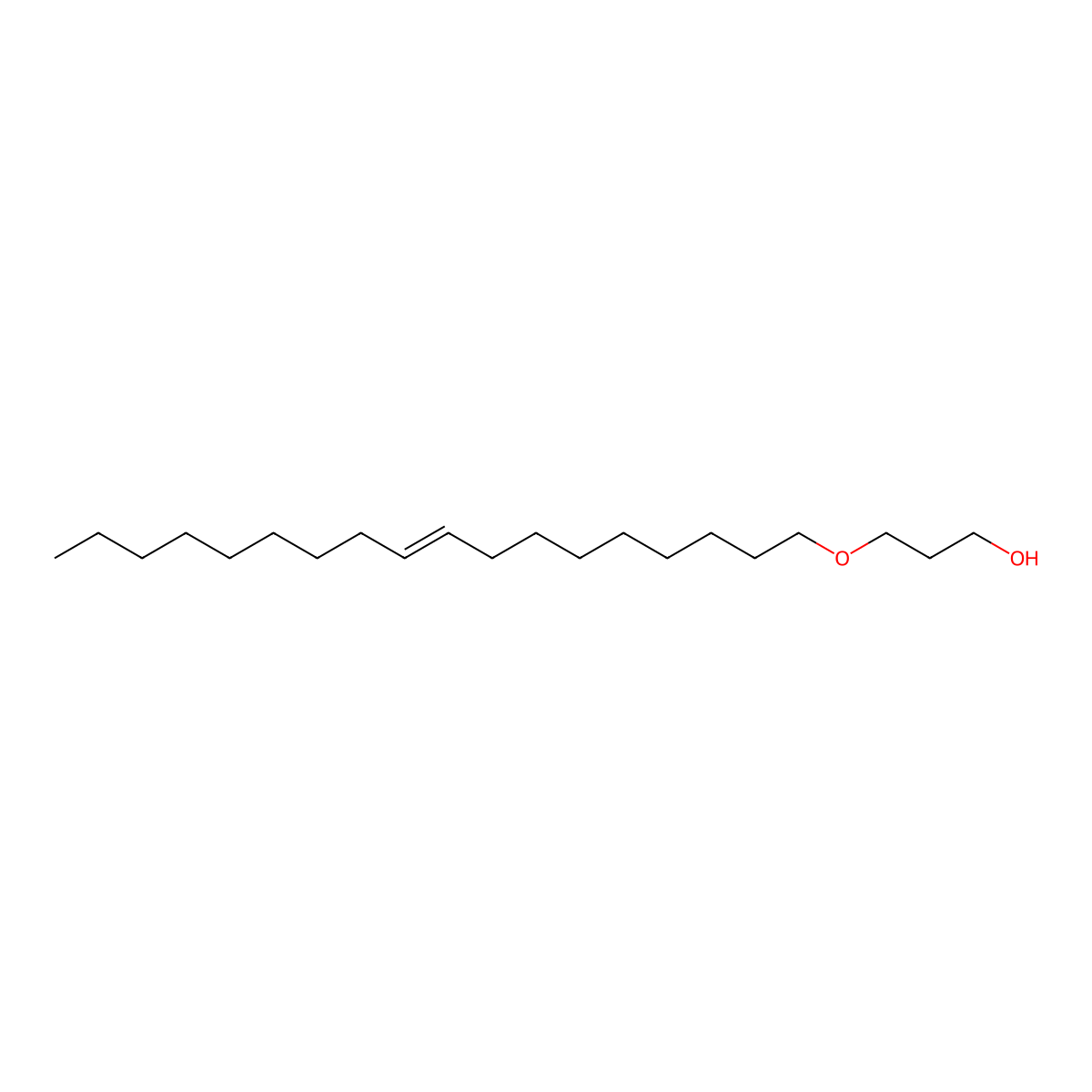 PPG-10 Oleyl ether molecular structure, CAS 52581-71-2