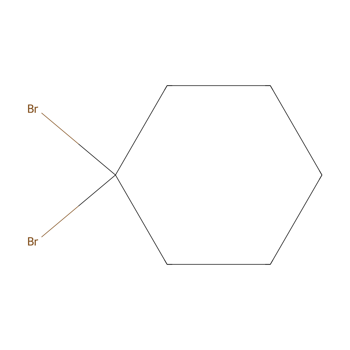 Cyclohexane, dibromo- molecular structure, CAS 52590-61-1