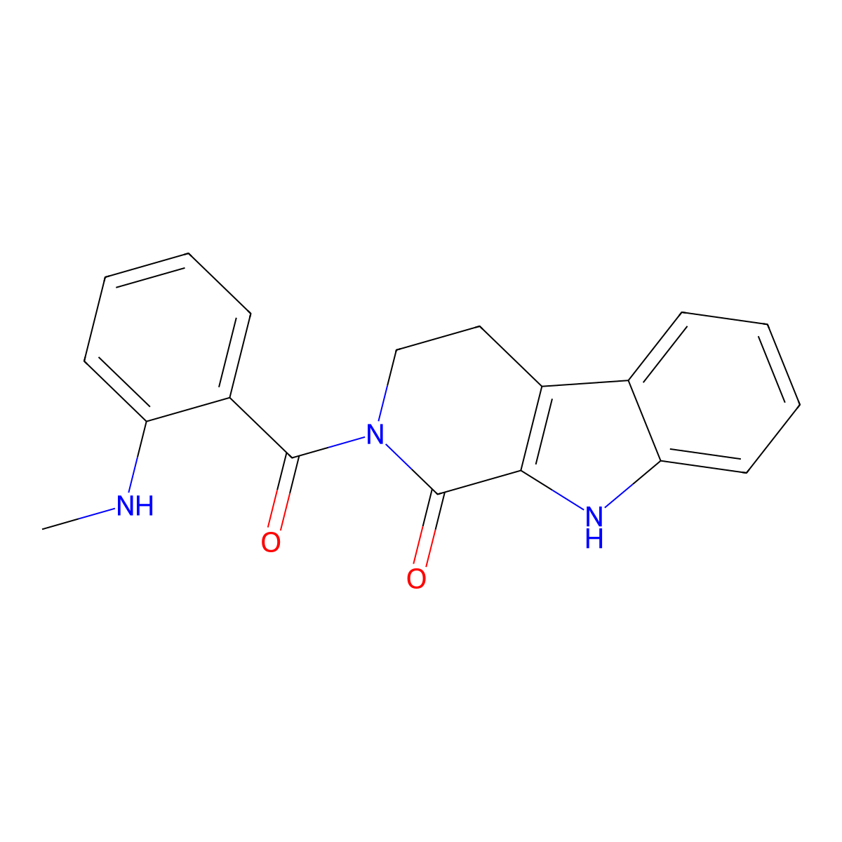 Rhetsinine molecular structure, CAS 526-43-2