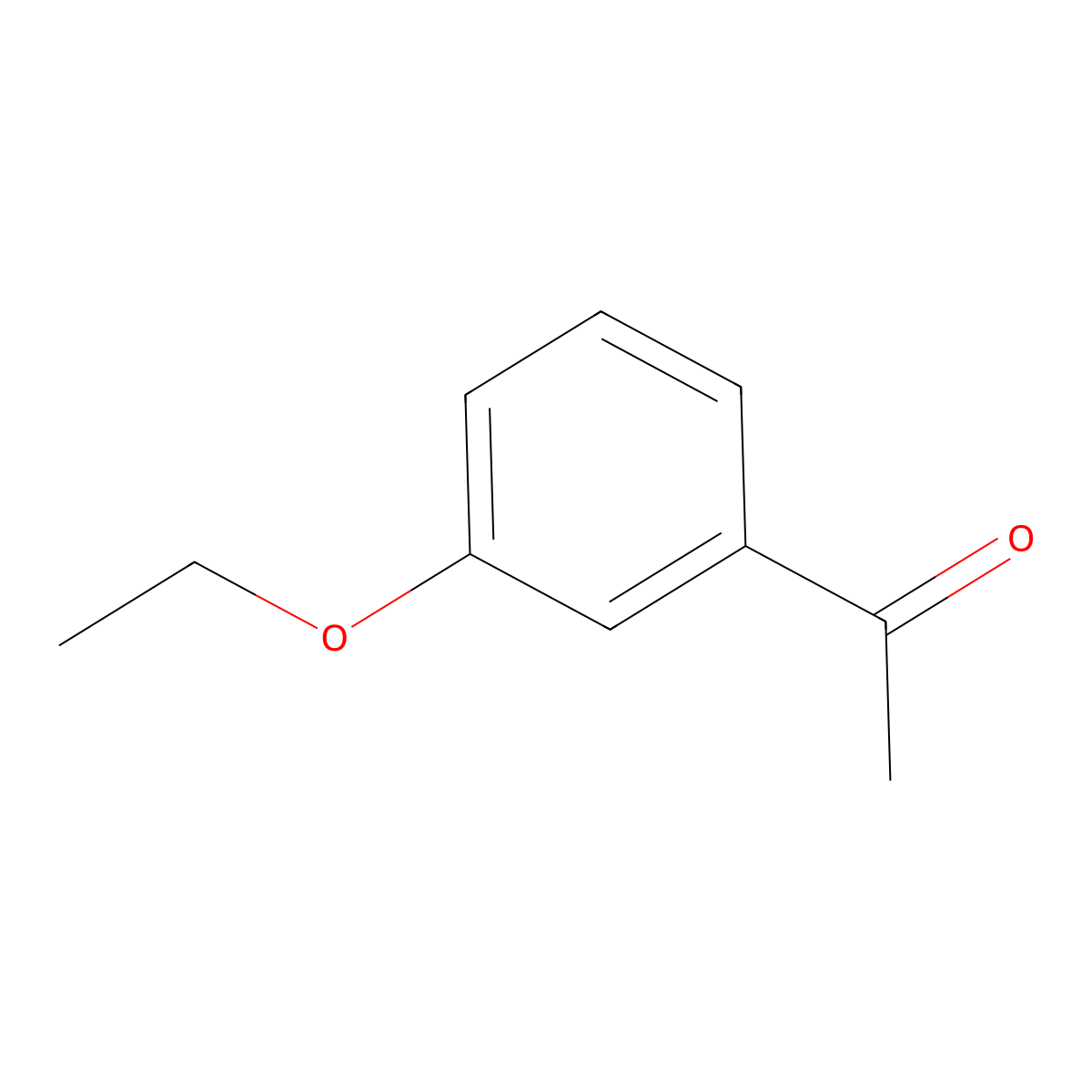 1-(3-Ethoxyphenyl)ethanone molecular structure, CAS 52600-91-6