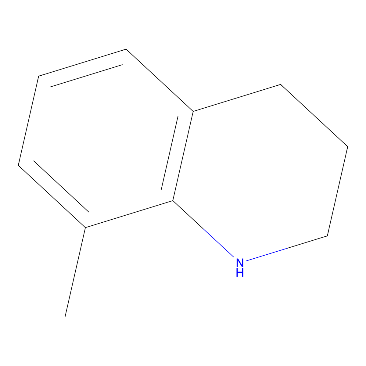 8-Methyl-1,2,3,4-tetrahydroquinoline molecular structure, CAS 52601-70-4