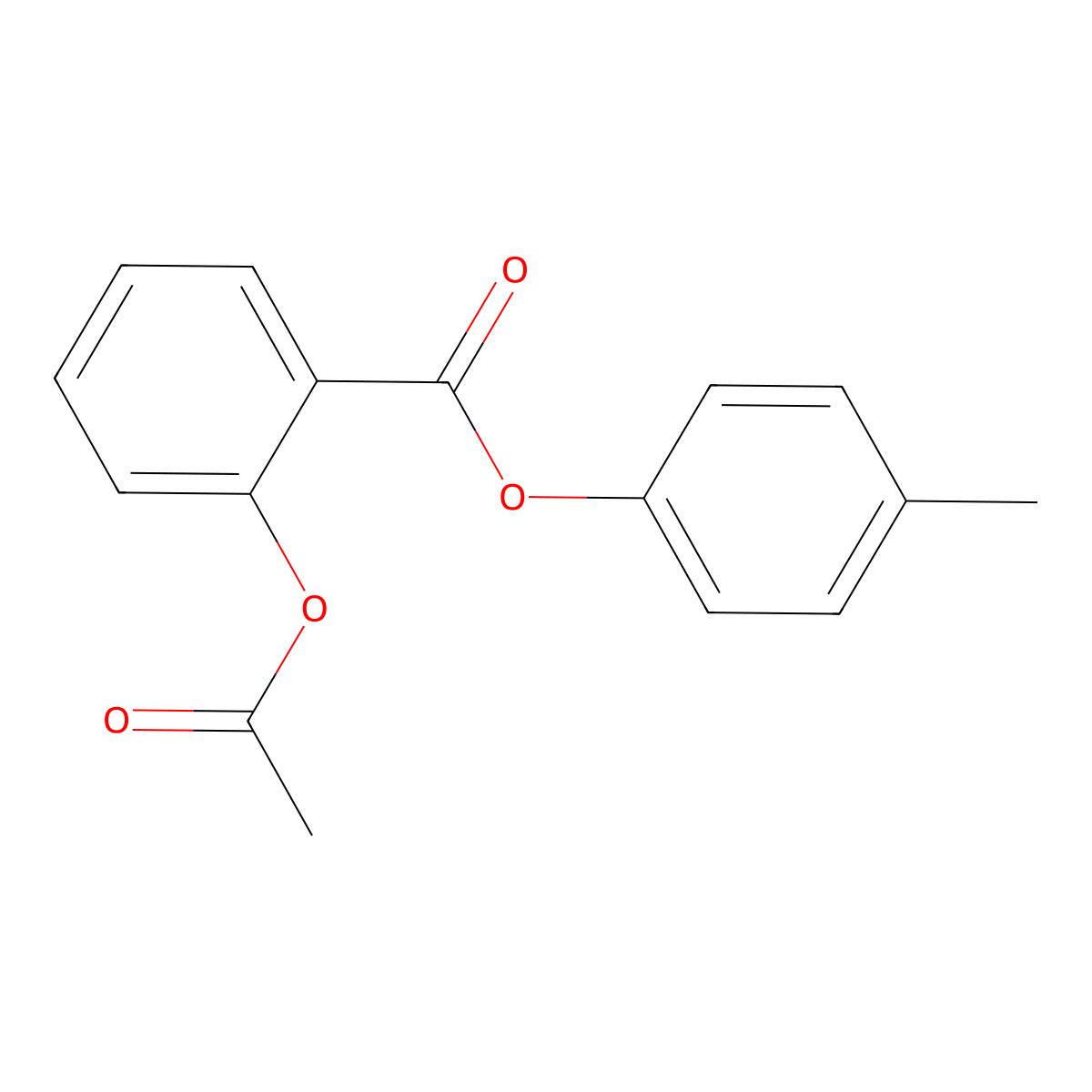 2-(Acetyloxy)benzoic Acid 4-Methylphenyl Ester molecular structure, CAS 52602-10-5