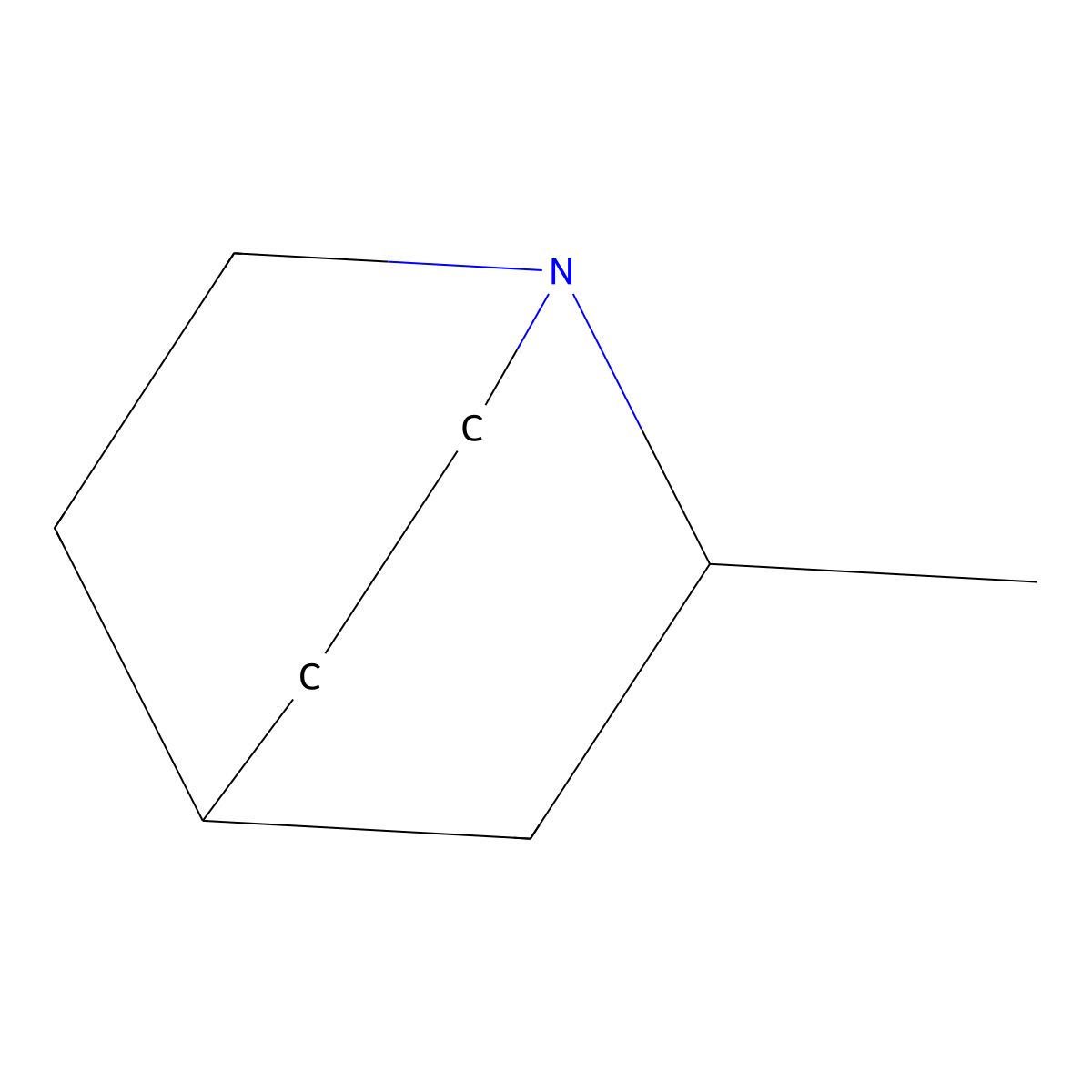 Quinuclidine, 2-methyl- molecular structure, CAS 5261-65-4