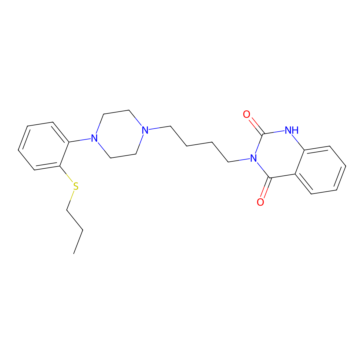 Tioperidone molecular structure, CAS 52618-67-4